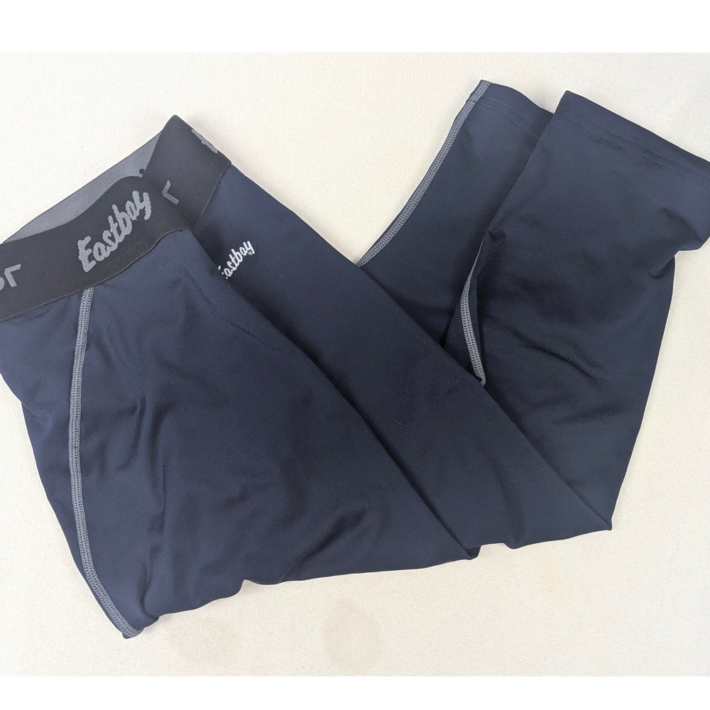 Eastbay‎ Evapor Mens Black Compression Tights 3/4 Training Leggings Large NEW